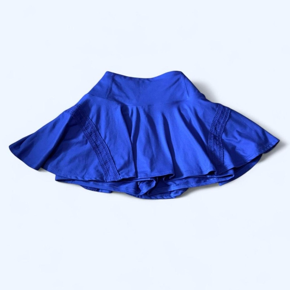 FP Movement by Free People Electric Blue Circle Skater Skirt